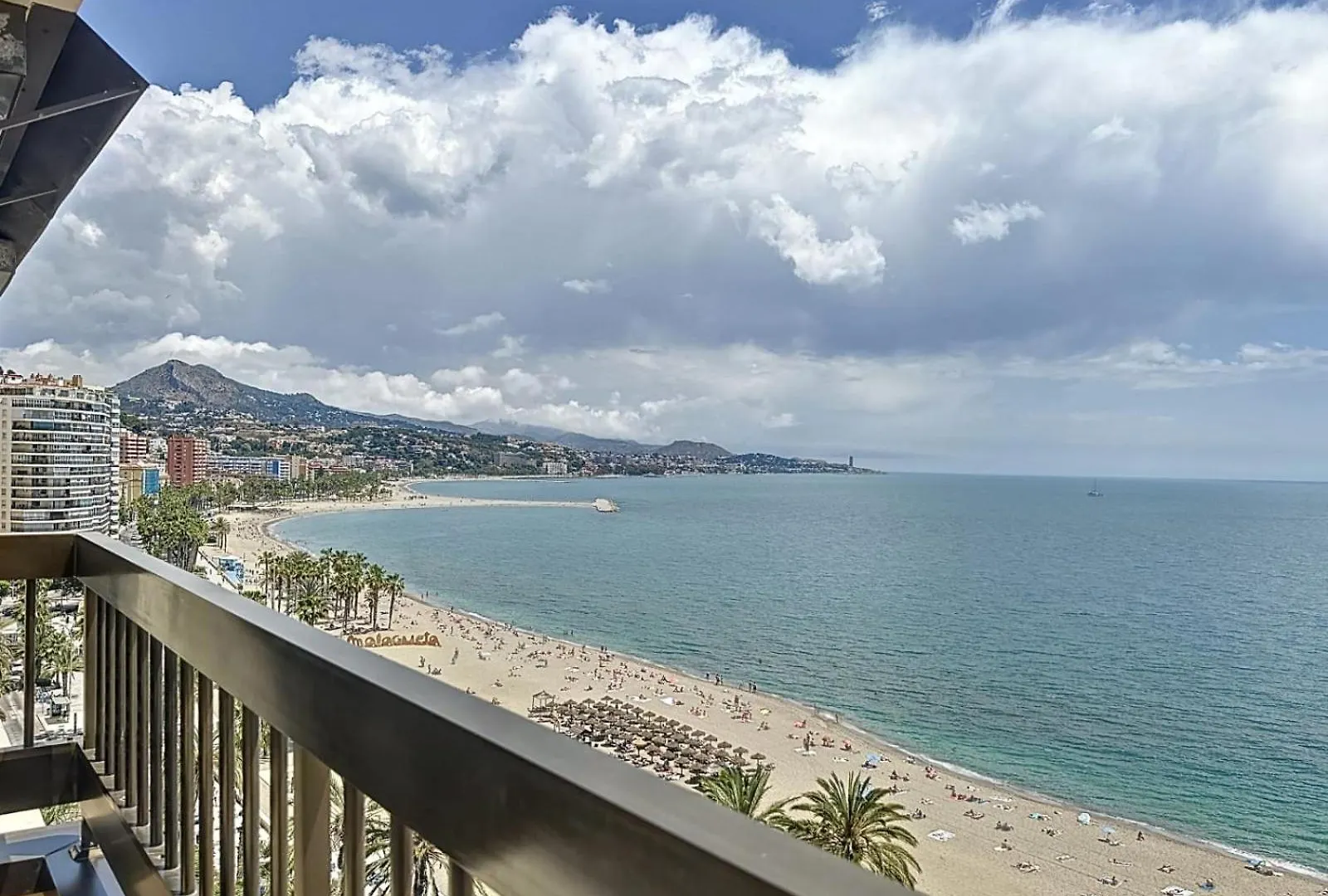 Apartmán Espectaculares Vistas Al Mar Playa Malagueta Màlaga